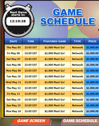 jackpot liner mega bingo network bingo game schedule