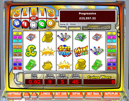 jackpot liner slots of bingo 5 reel online slots game